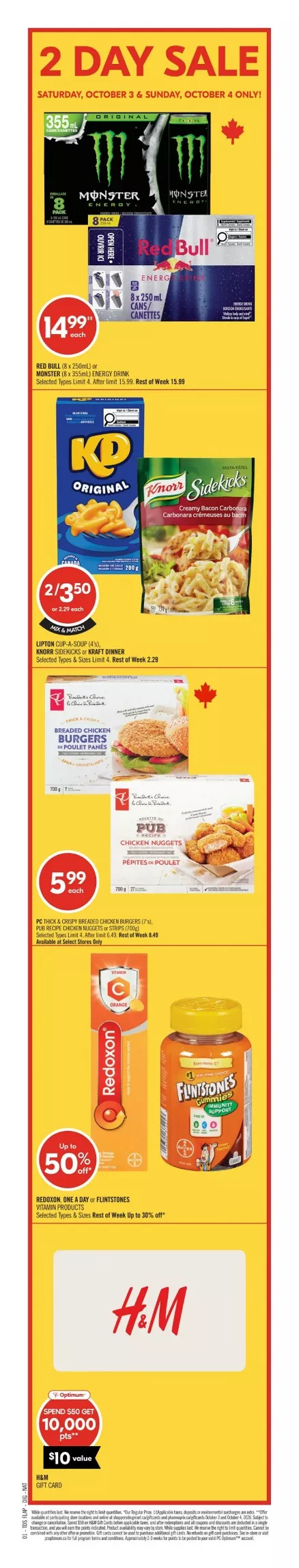 shoppers drug mart flyer october 3 8 1 248