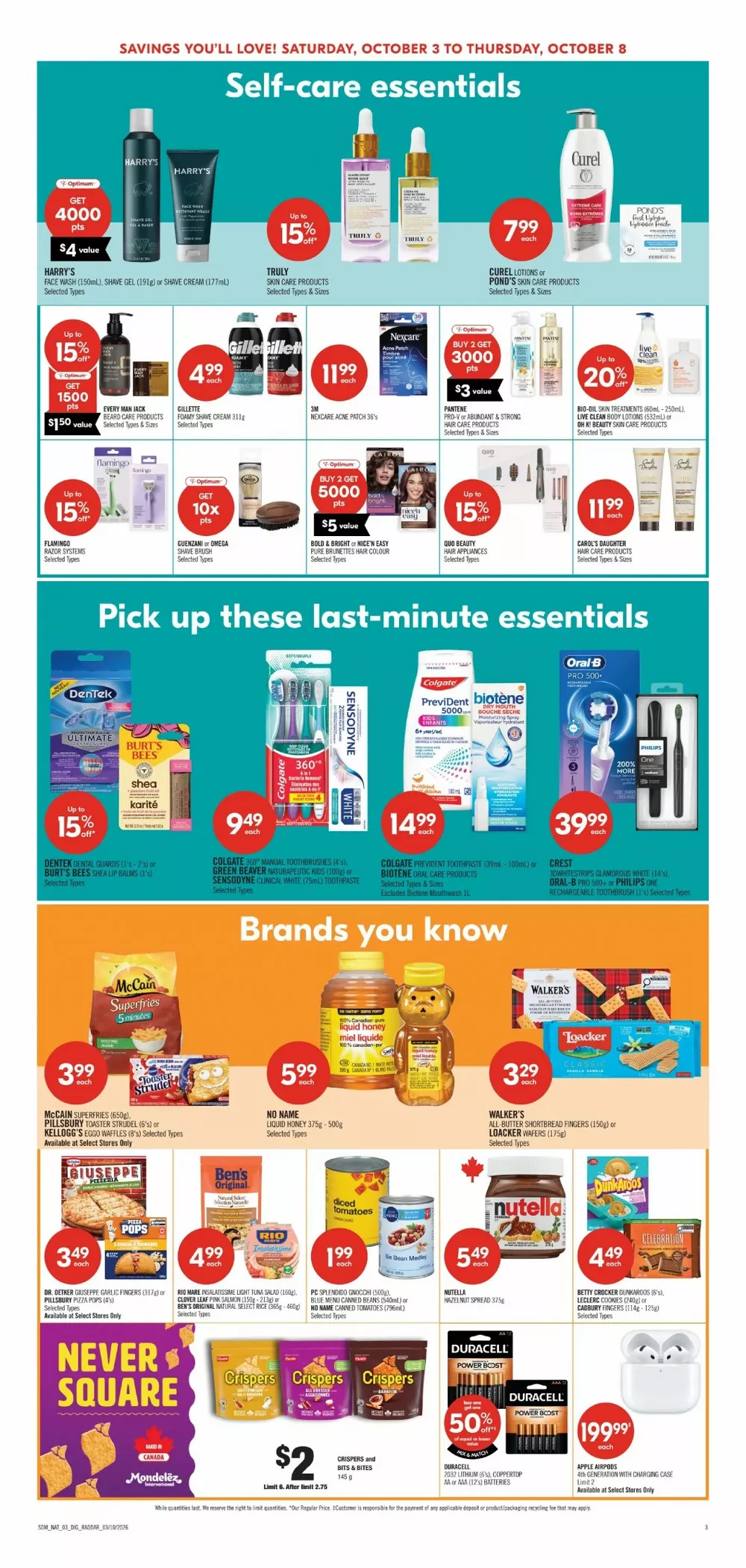 shoppers drug mart flyer october 3 8 22 317