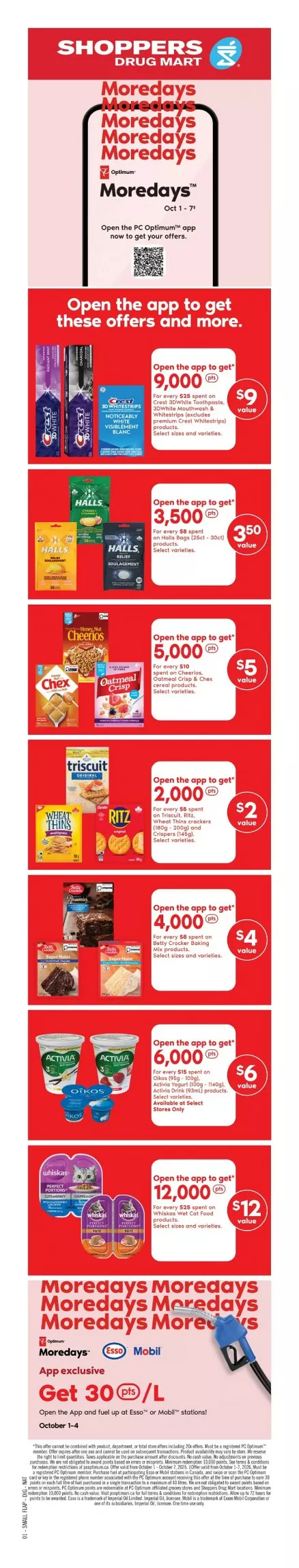 shoppers drug mart flyer october 3 8 4 586