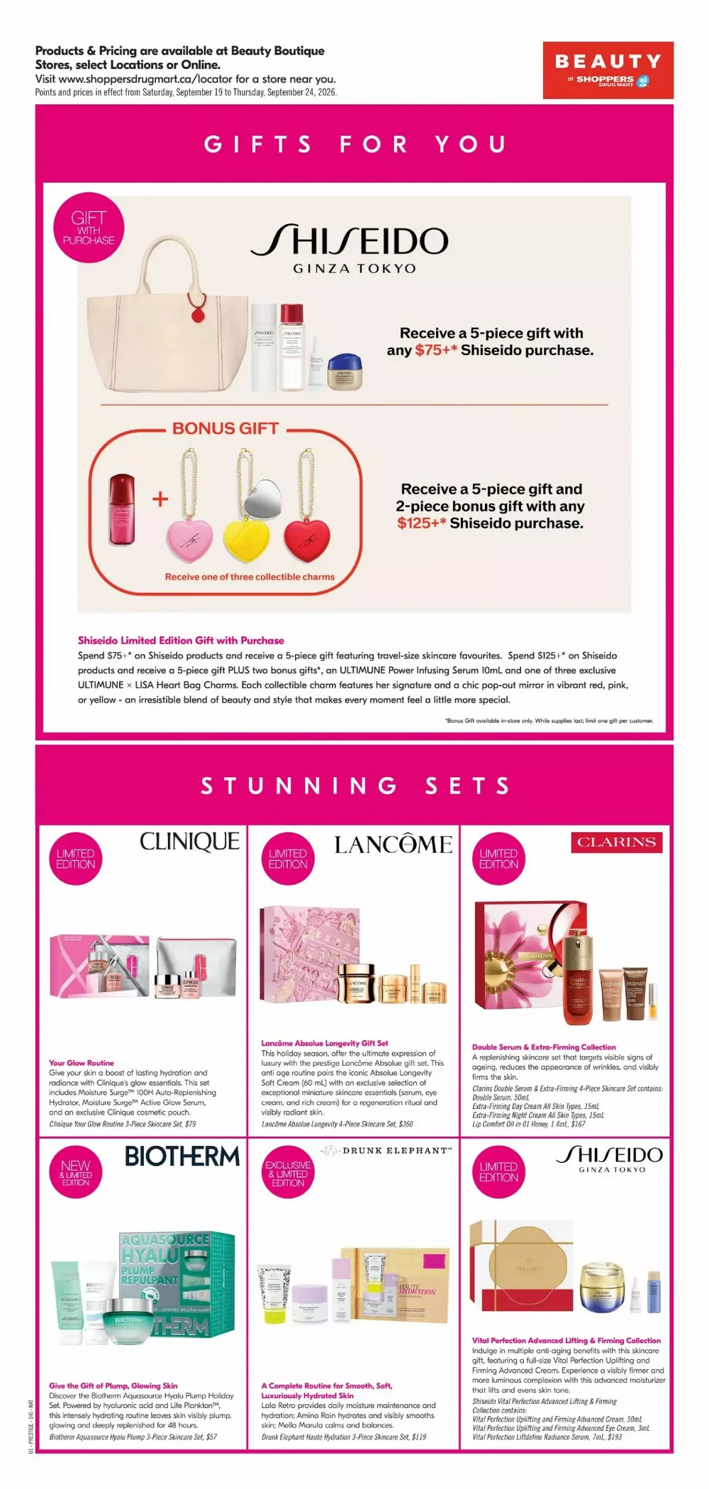 shoppers drug mart flyer september 19 24 15 652