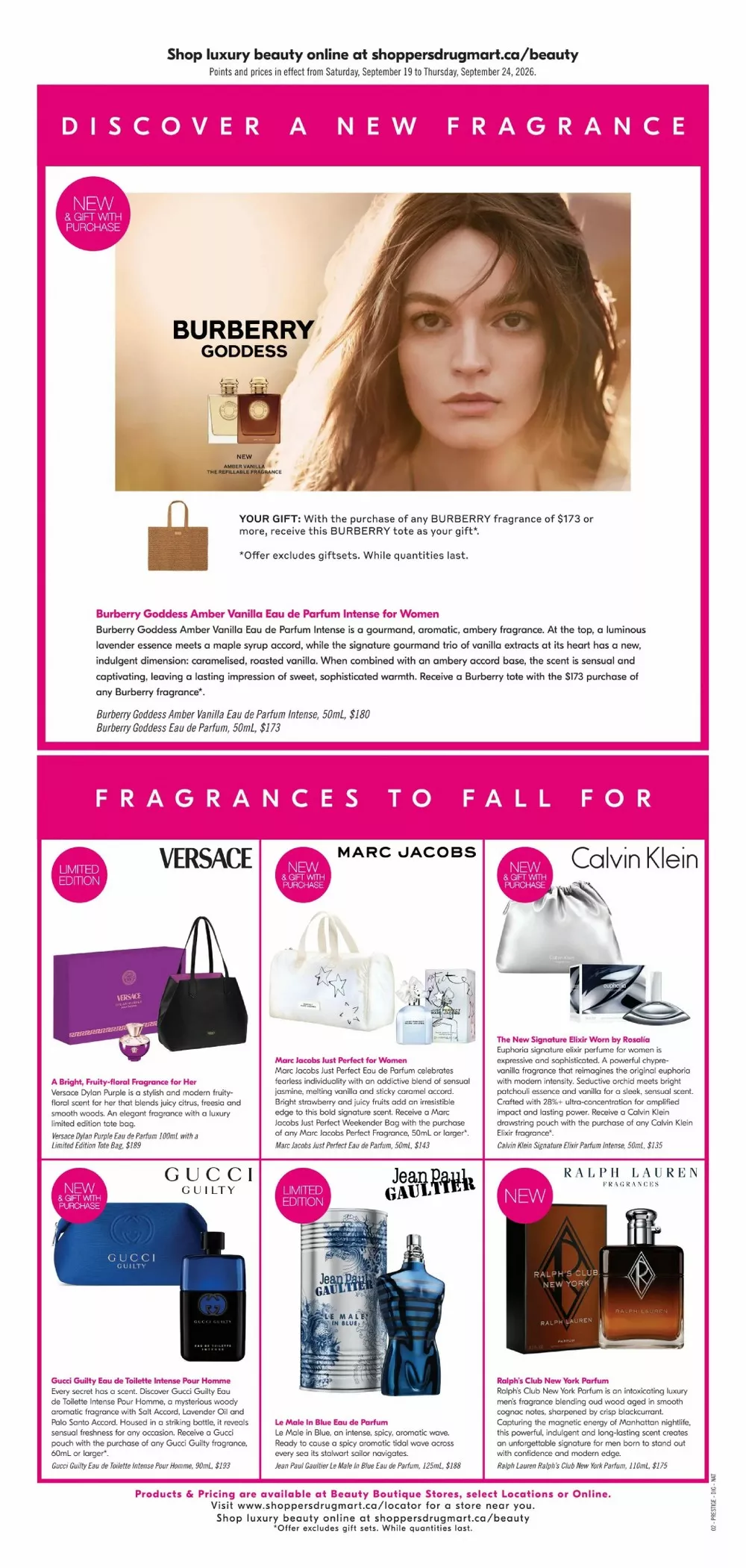 shoppers drug mart flyer september 19 24 16 292