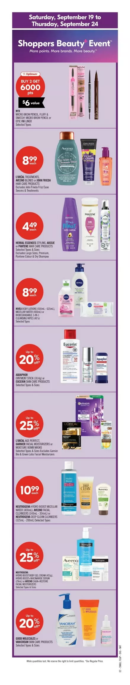 shoppers drug mart flyer september 19 24 5 251
