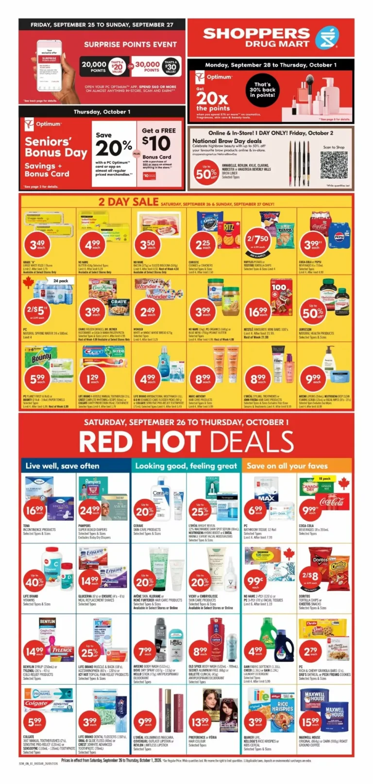 shoppers drug mart flyer week 39