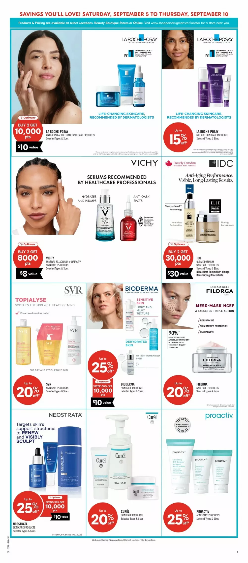 shoppers drug mart flyer september 5 10 15 71361480