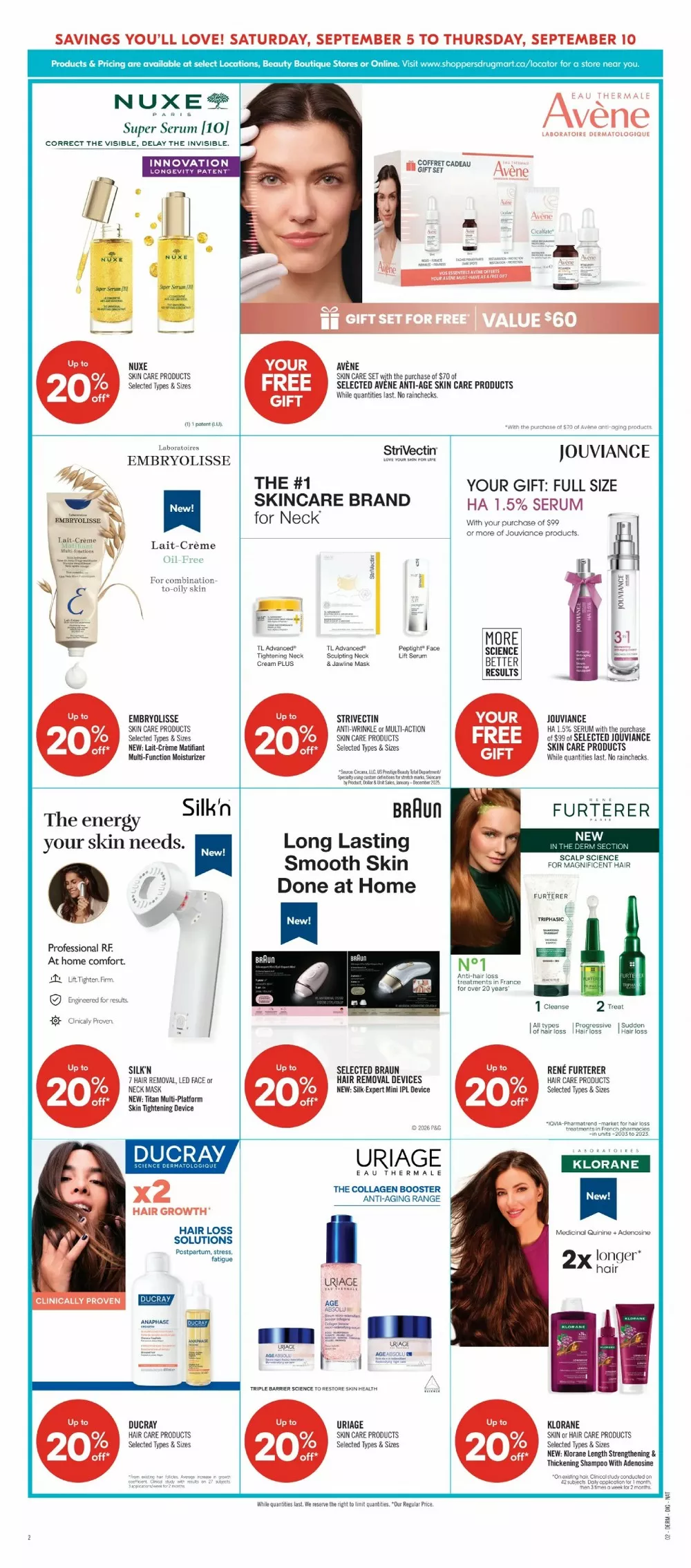 shoppers drug mart flyer september 5 10 16 97034340