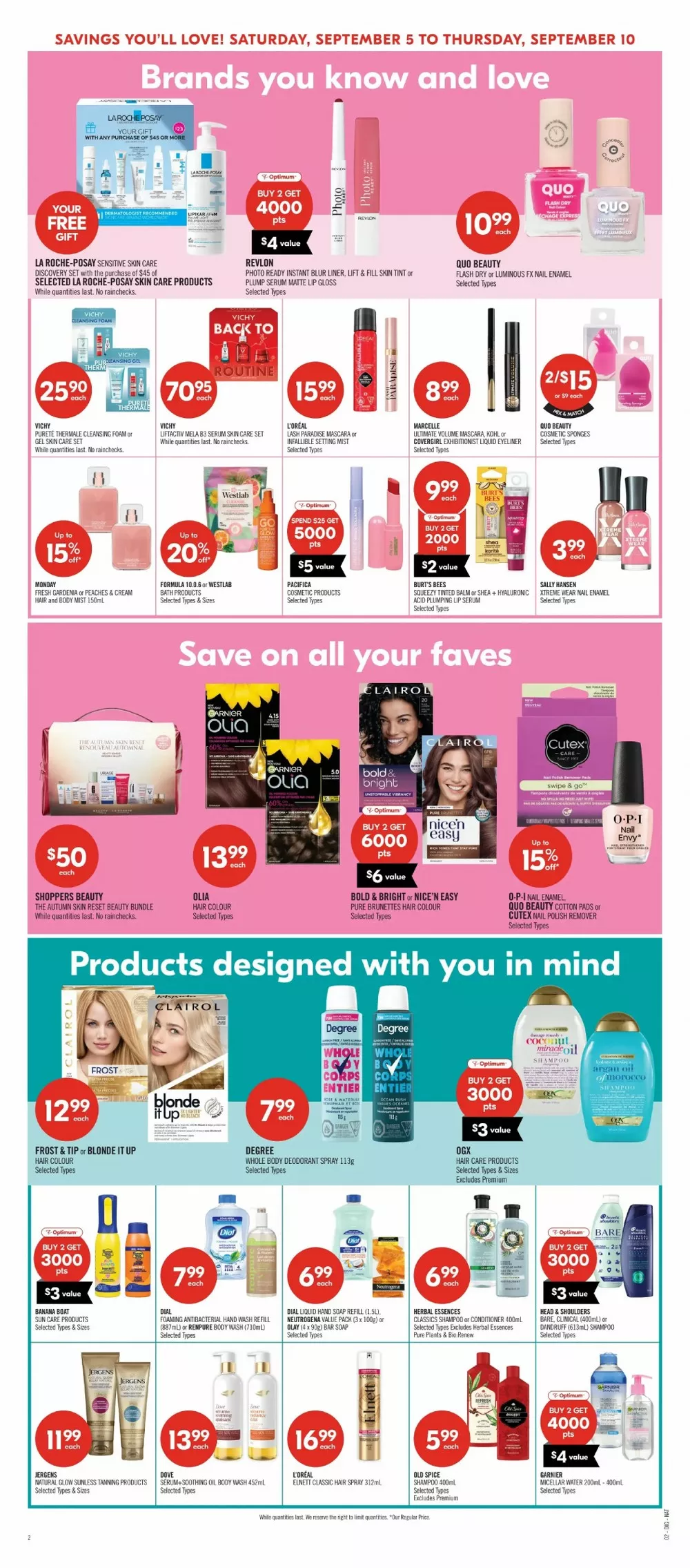 shoppers drug mart flyer september 5 10 18 52802364
