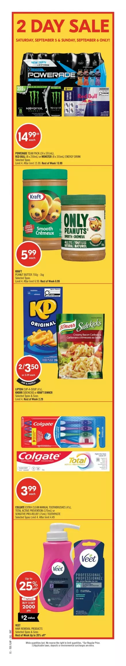 shoppers drug mart flyer september 5 10 1 35434246