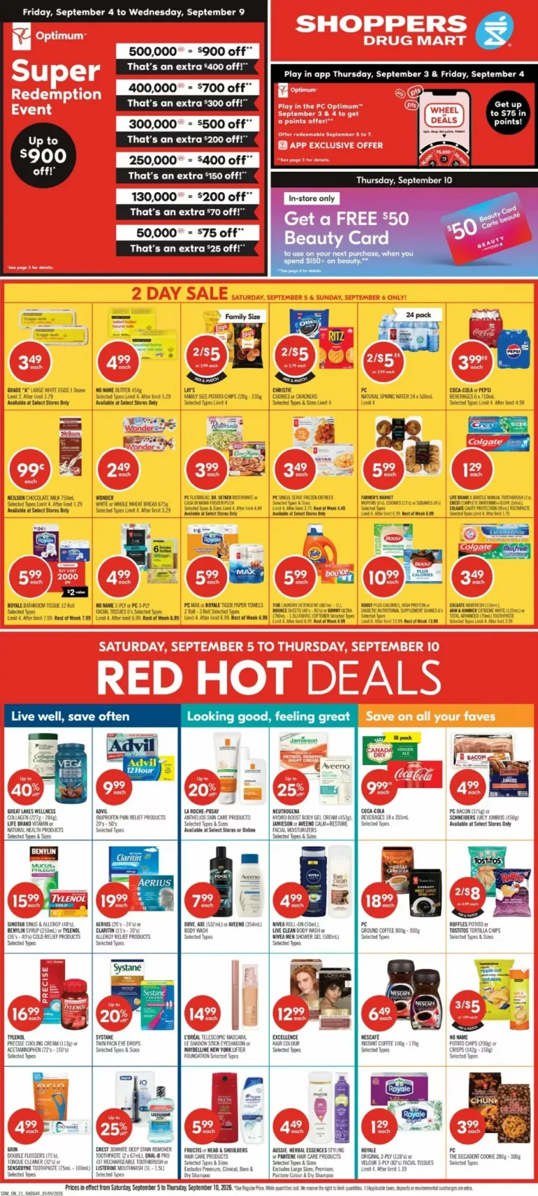 shoppers drug mart flyer wk-36