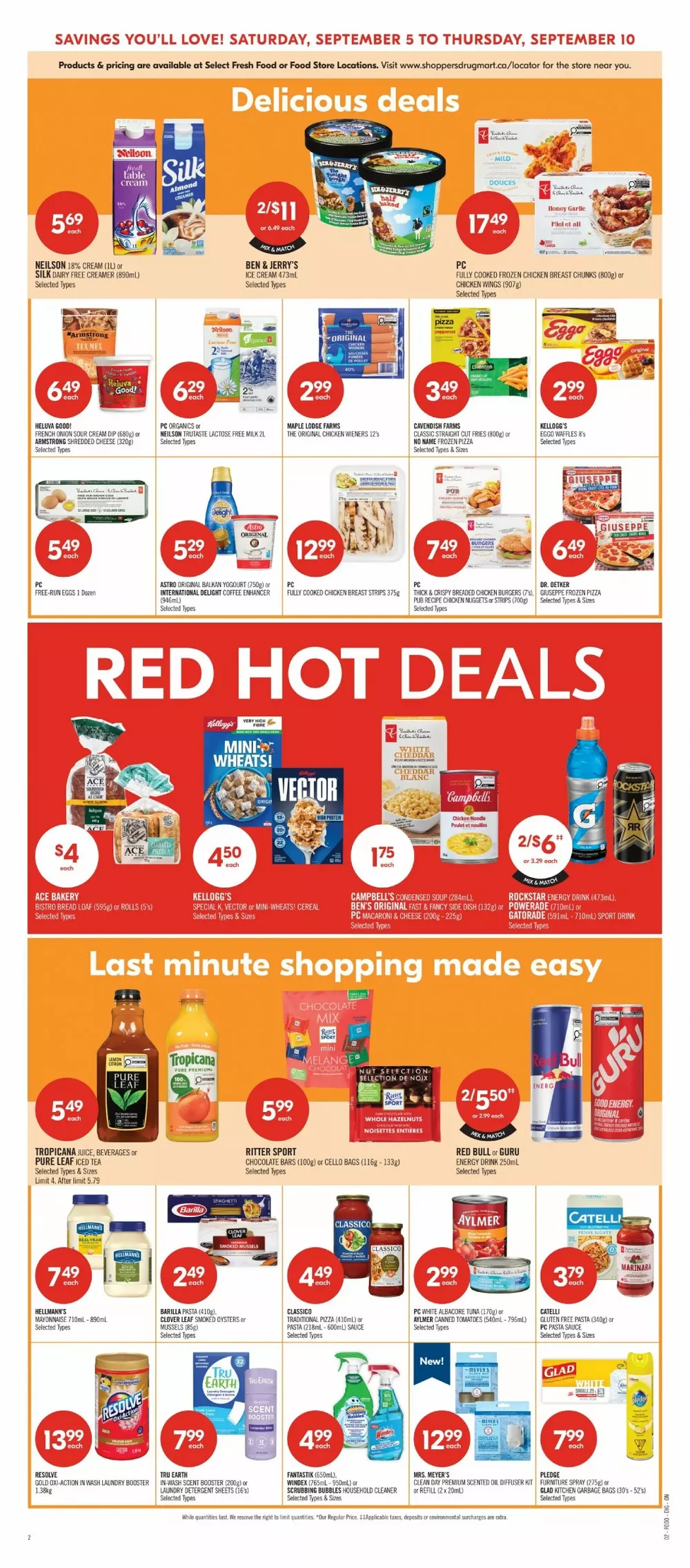 shoppers drug mart flyer september 5 10 6 89787872