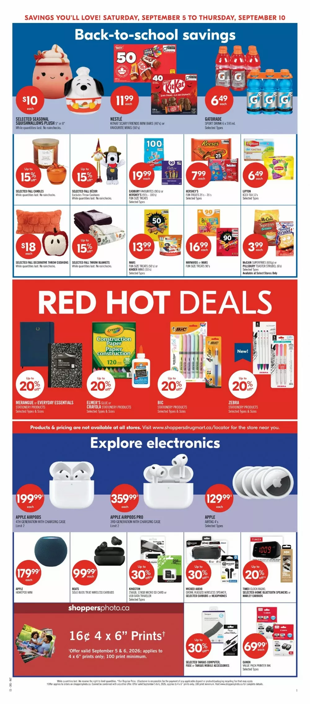 shoppers drug mart flyer september 5 10 9 05345427