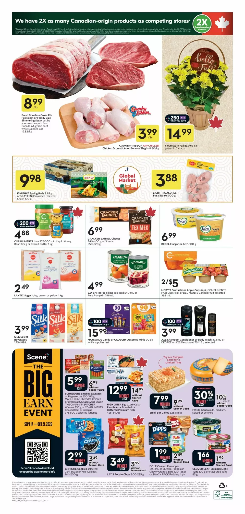 sobeys flyer atlantic september 17 23 3 478