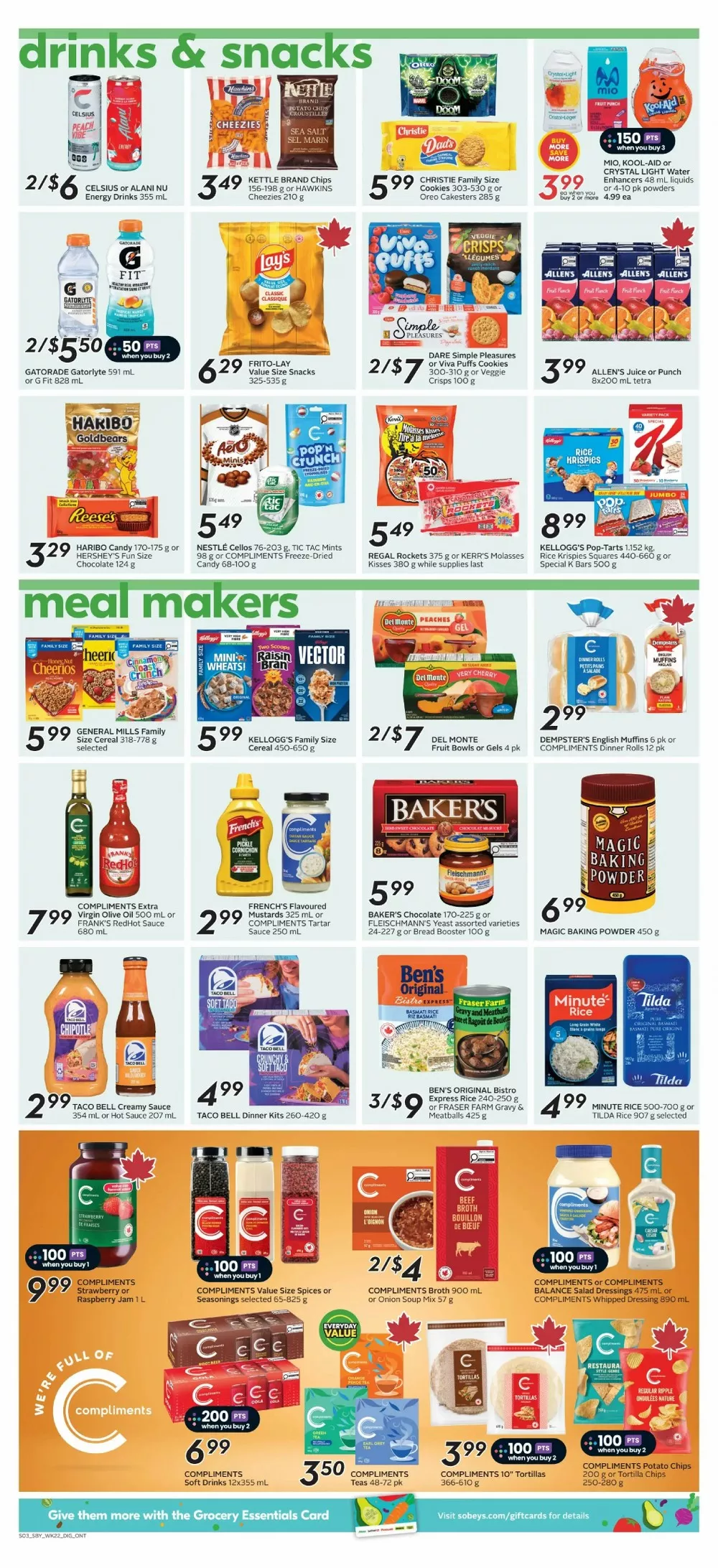 sobeys flyer on september 24 30 10 878