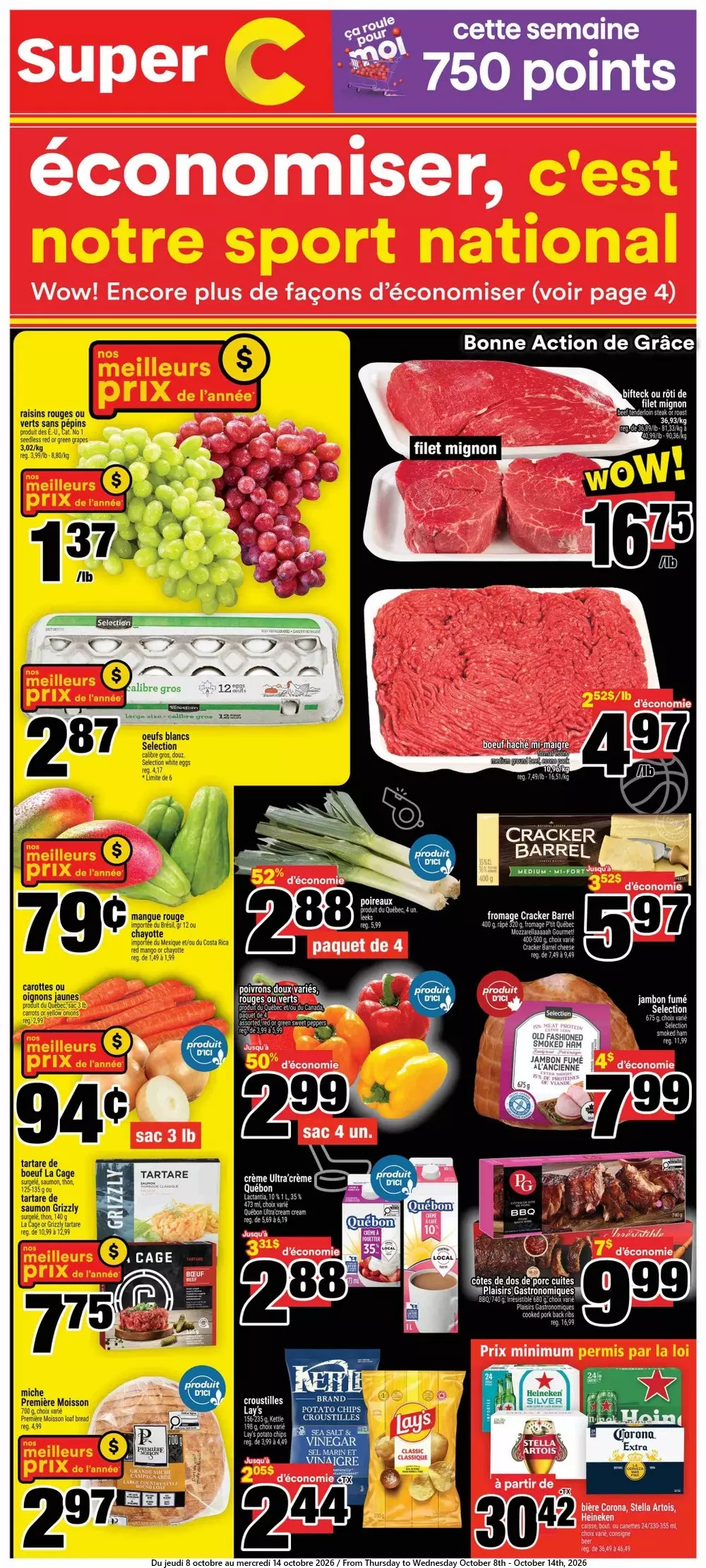 super c flyer week 41, super c circulaire semaine 41