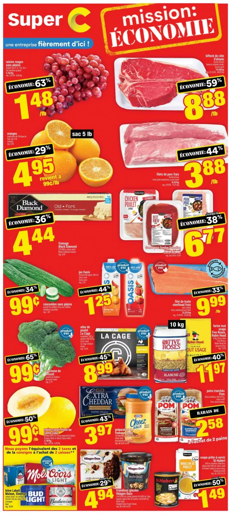 super c flyer week 39, super c circulaire semaine 39