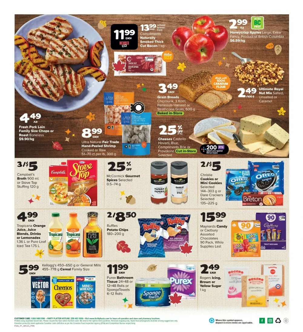 thrifty foods flyer october 1 7 2 955