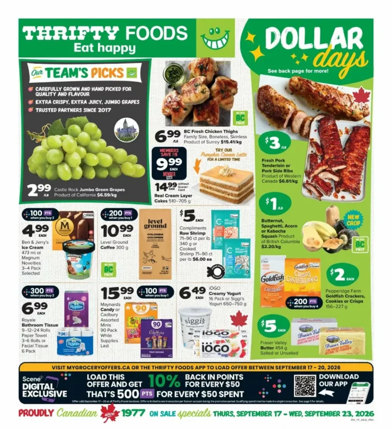 thrifty foods flyer week 38