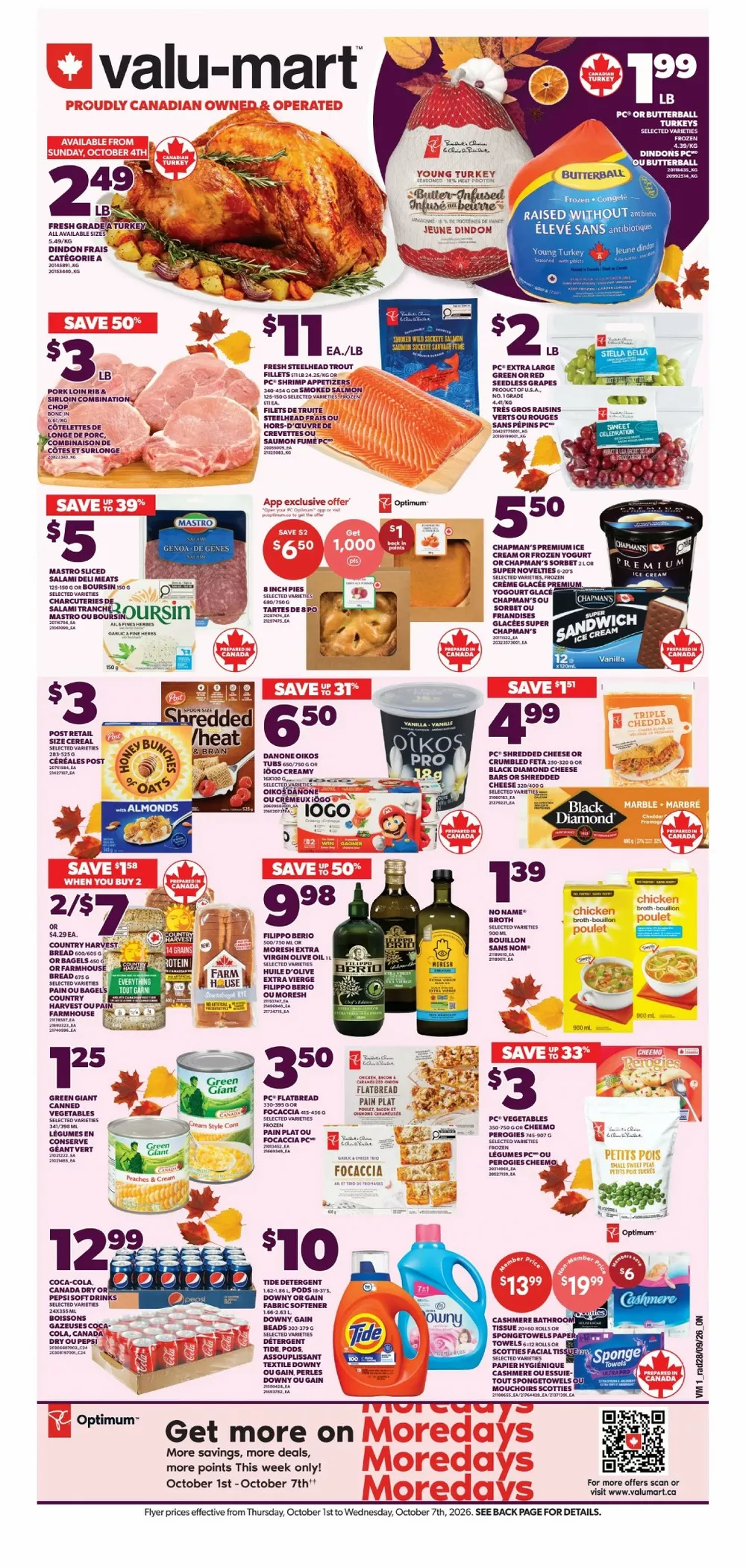 valu mart flyer week 40 