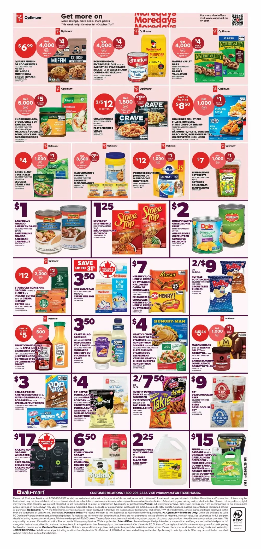 valu mart flyer october 1 7 2 493