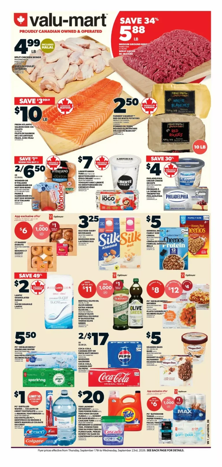 valu mart flyer week 38