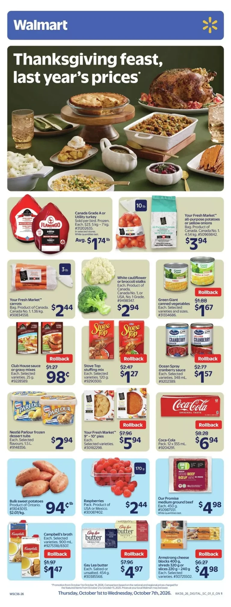 walmart flyer week 40 new week
