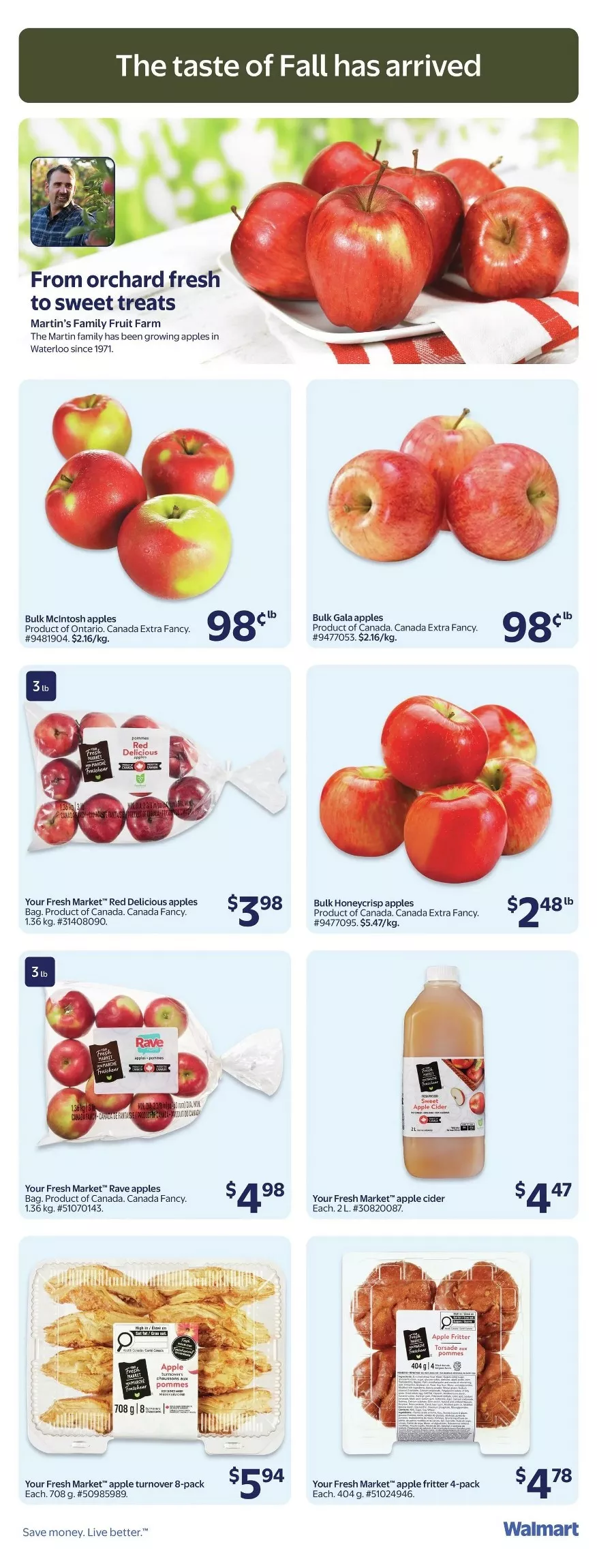 waalmart flyer october 1 7 13