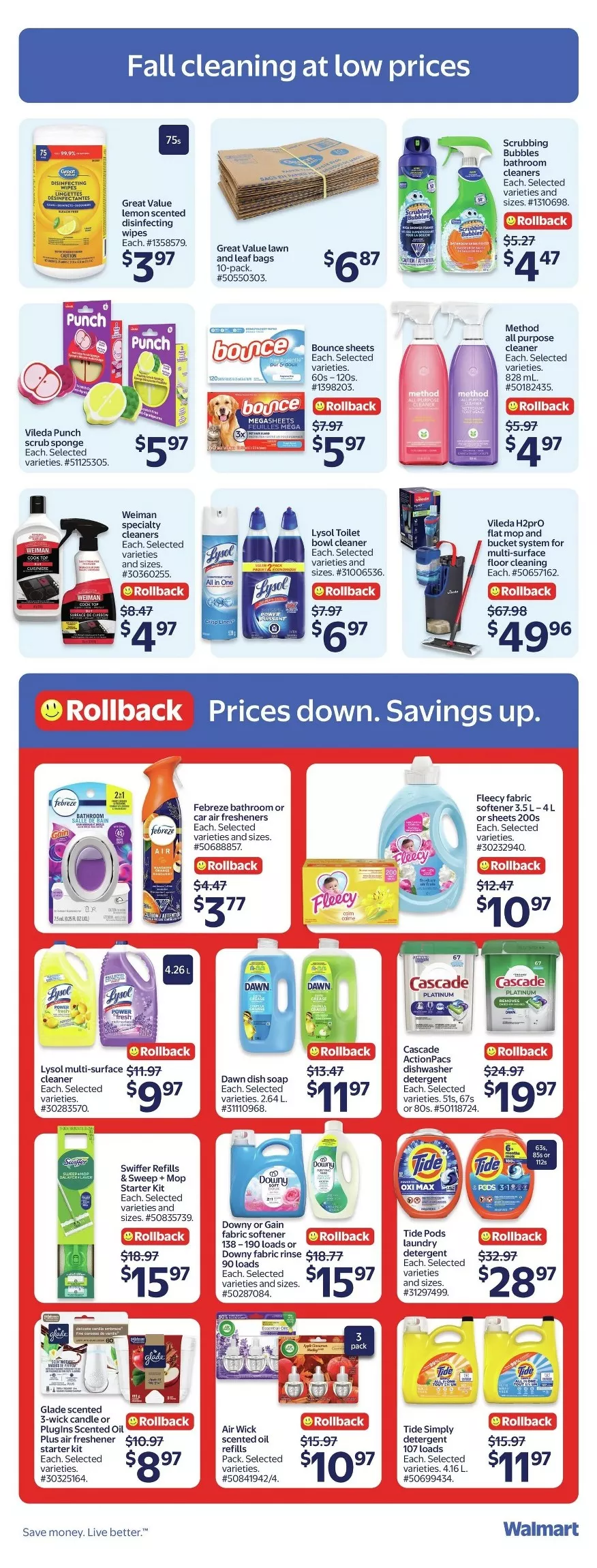 waalmart flyer october 1 7 22