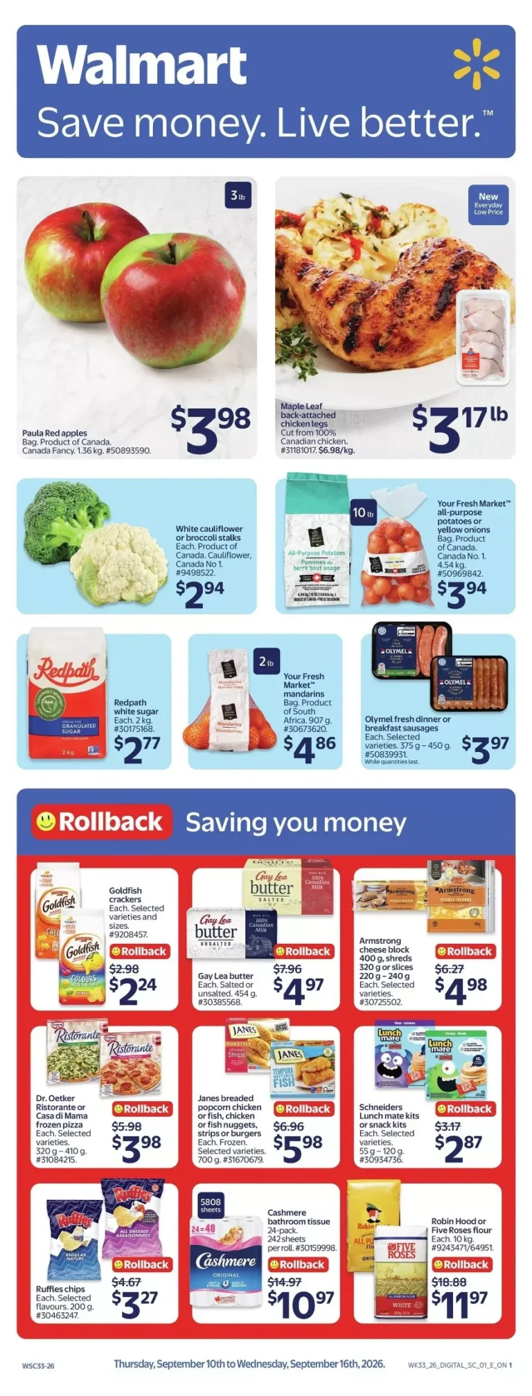 walmart flyer wk-37, next week flyer canada