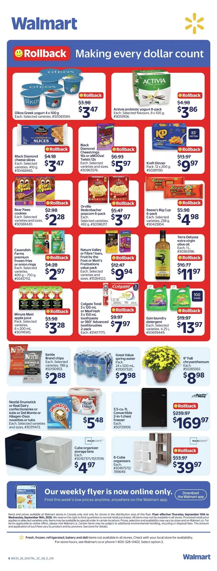 walmart flyer september 10 16 wk 37 2