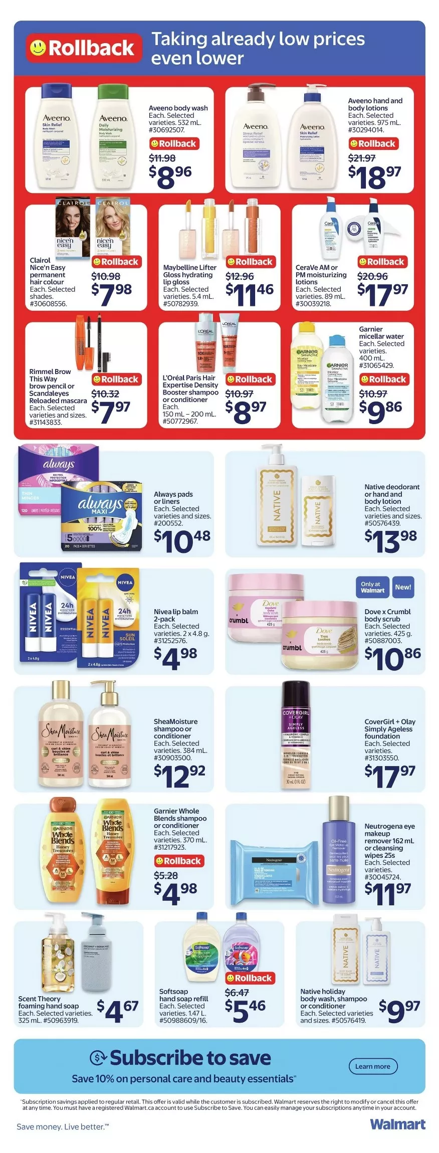 walmart flyer september 10 16 wk 37 28