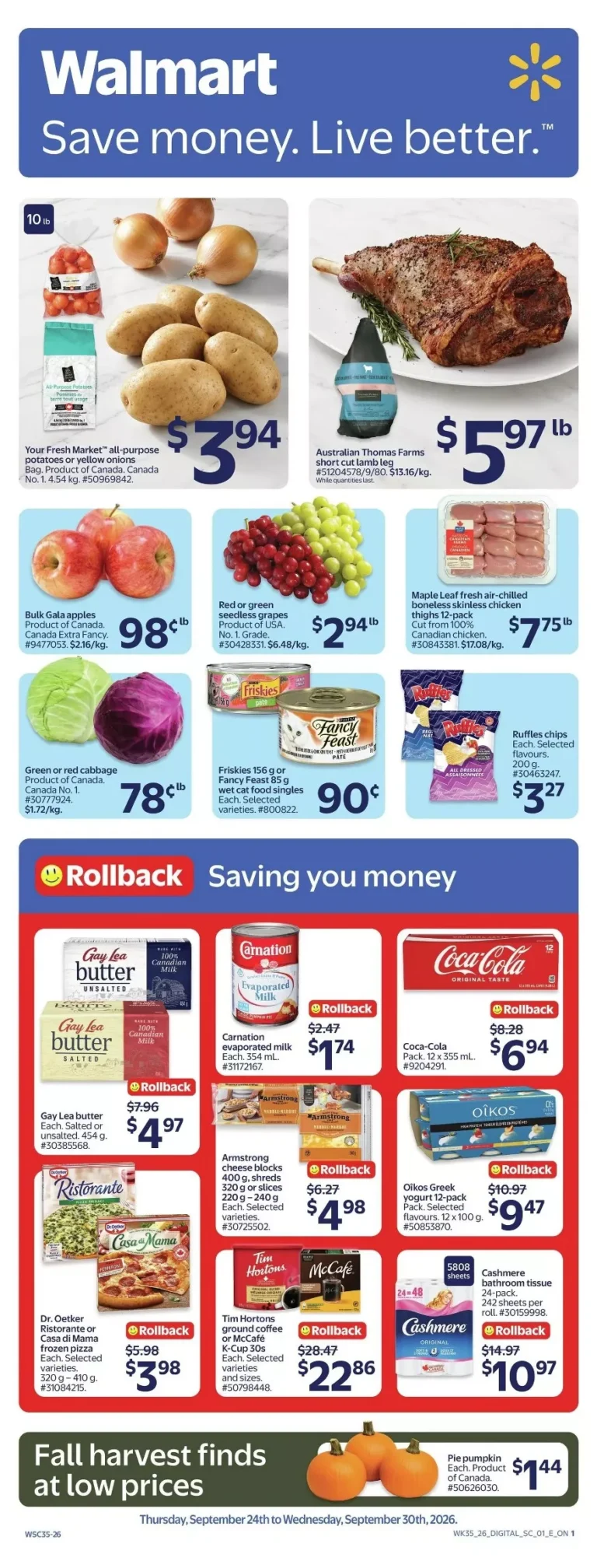 walmart flyer canada week 39
