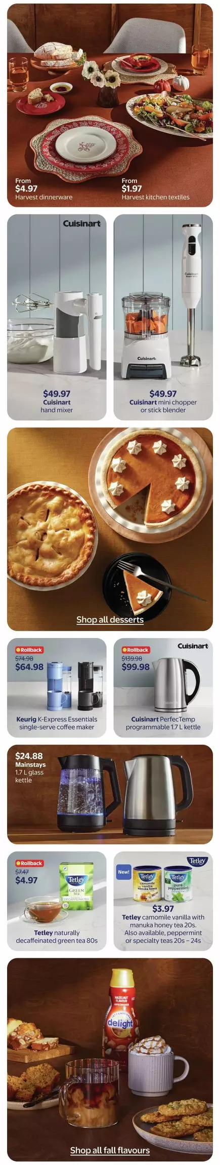 walmart ready for fall flyer october 8 21 20