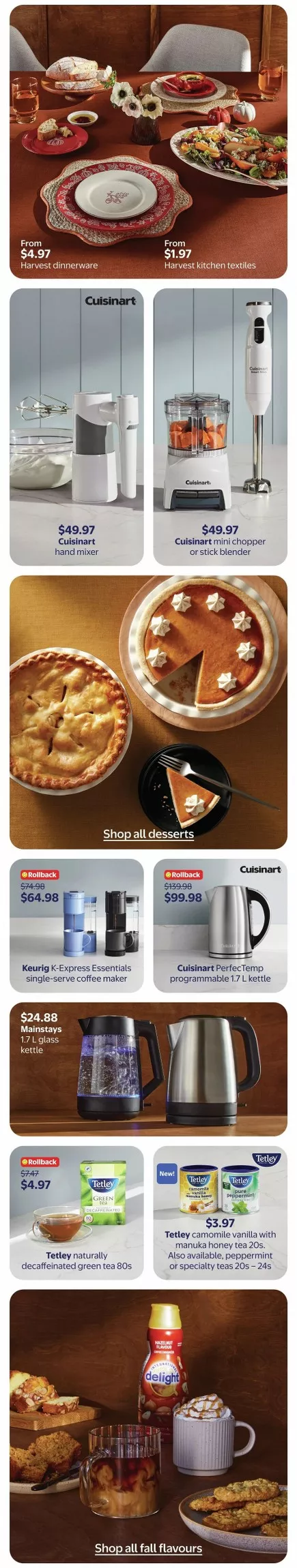 walmart ready to for fall flyer september 17 23 20