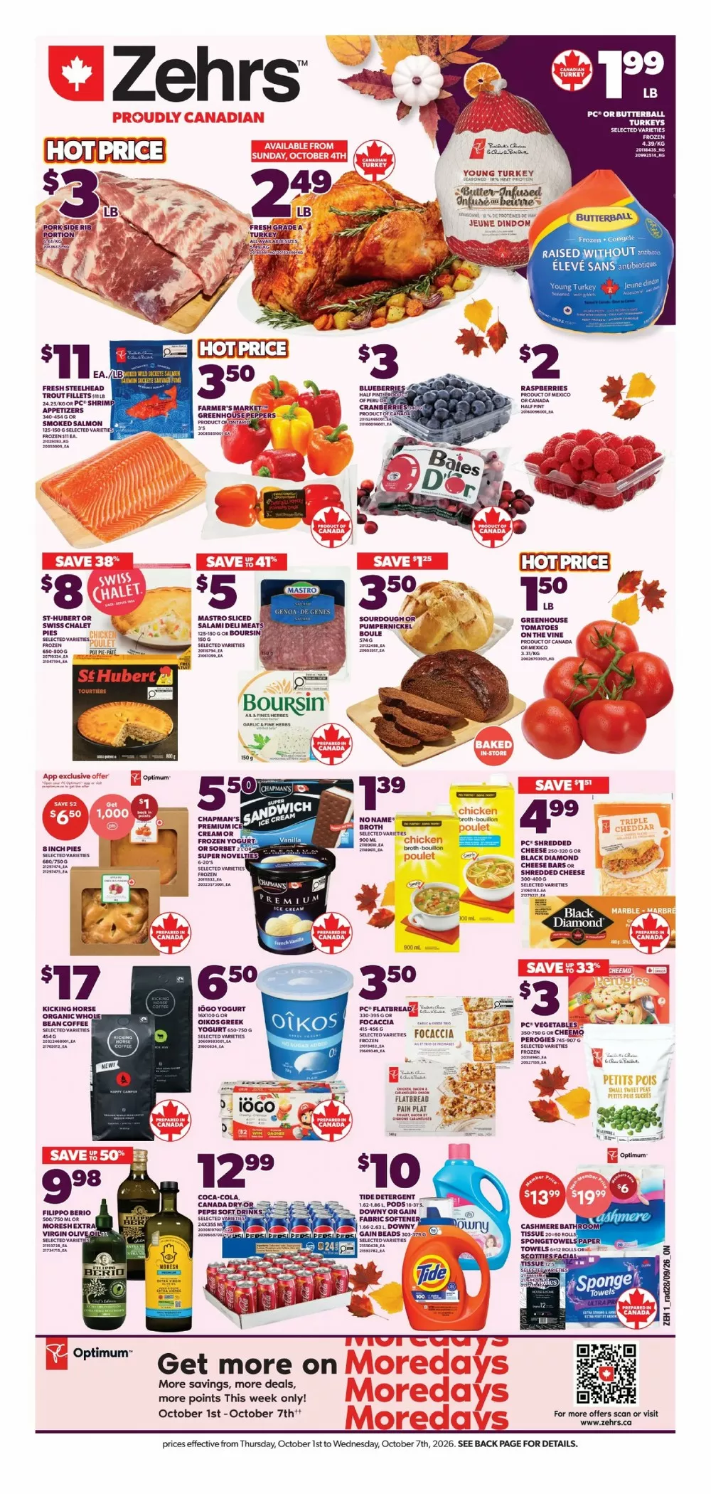 Zehrs Flyer October 8 - October 14, 2026 1 zehrs flyer week 40 upcominf flyer zehrs
