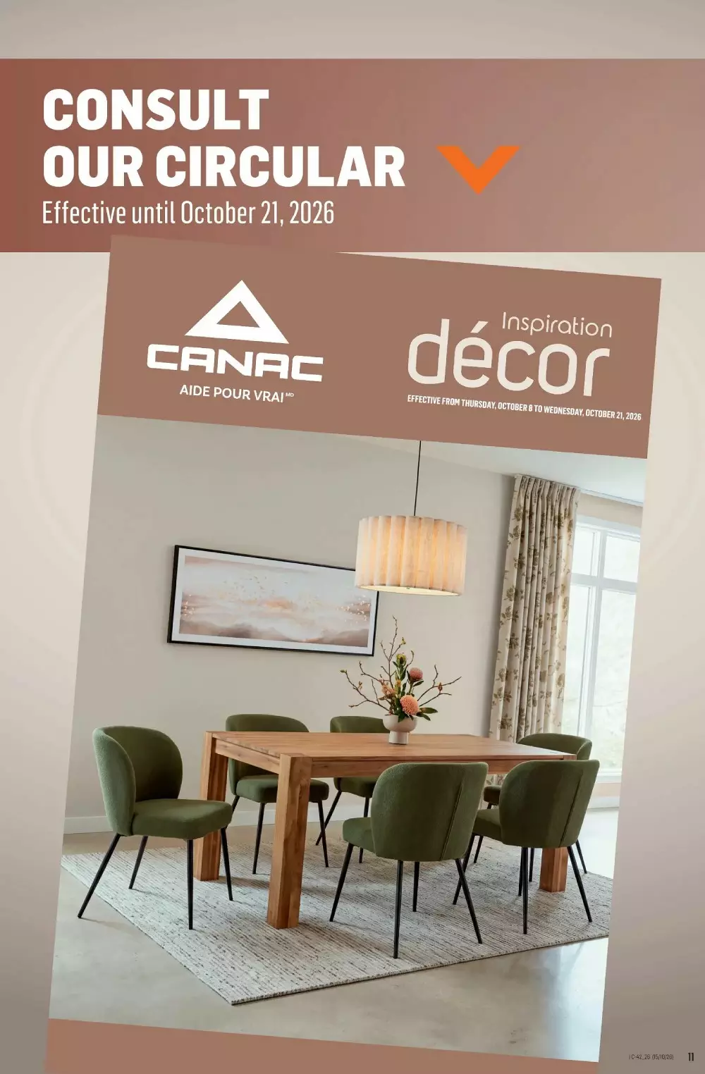 canac flyer october 15 21 11