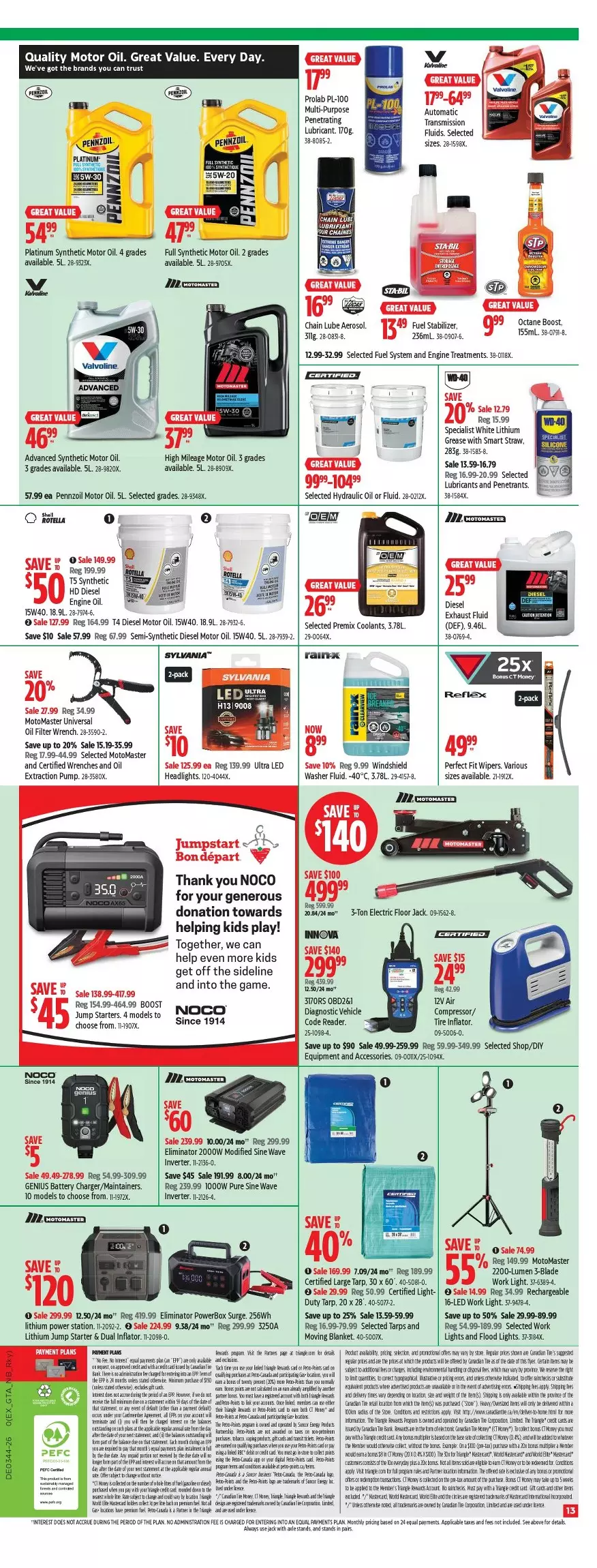 canadian tire flyer october 29 november 4 13 303