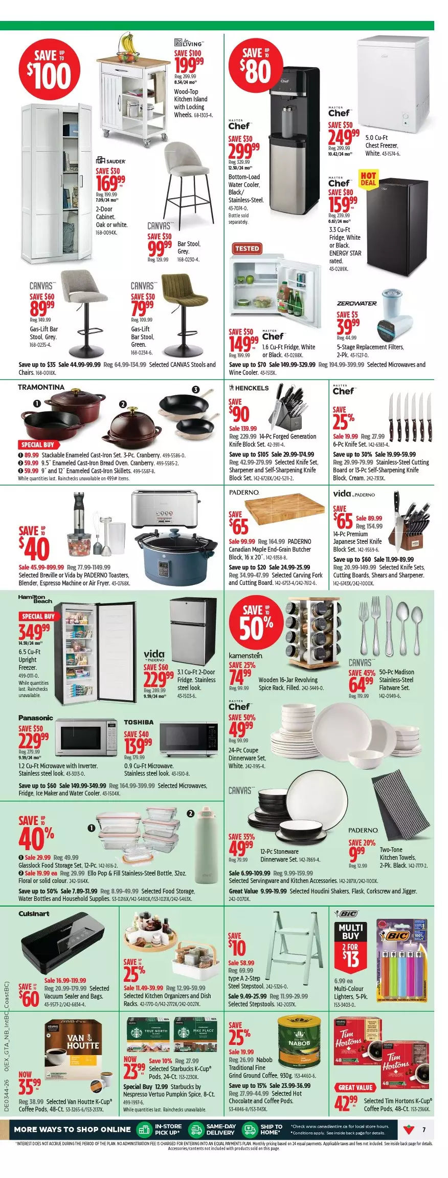 canadian tire flyer october 29 november 4 7 281