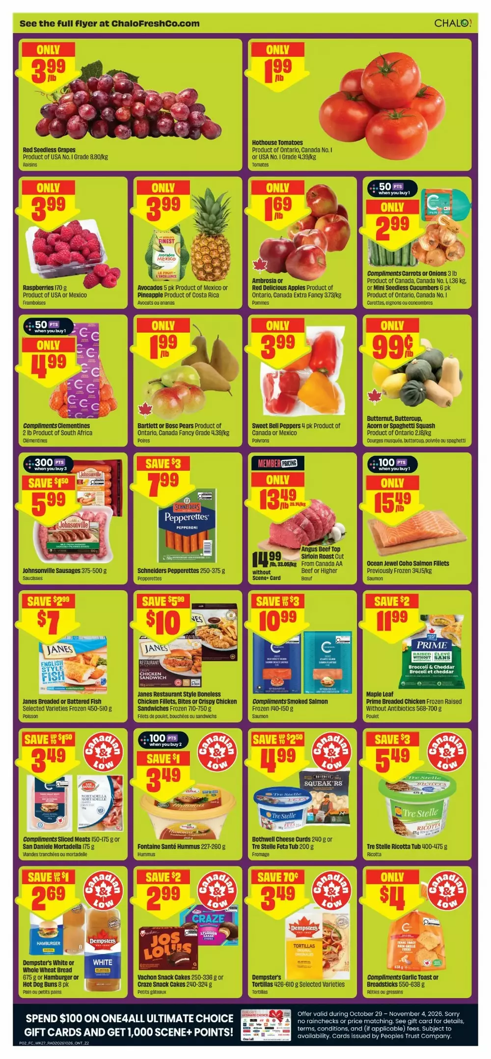 chalo freshco flyer october 29 november 4 3 279