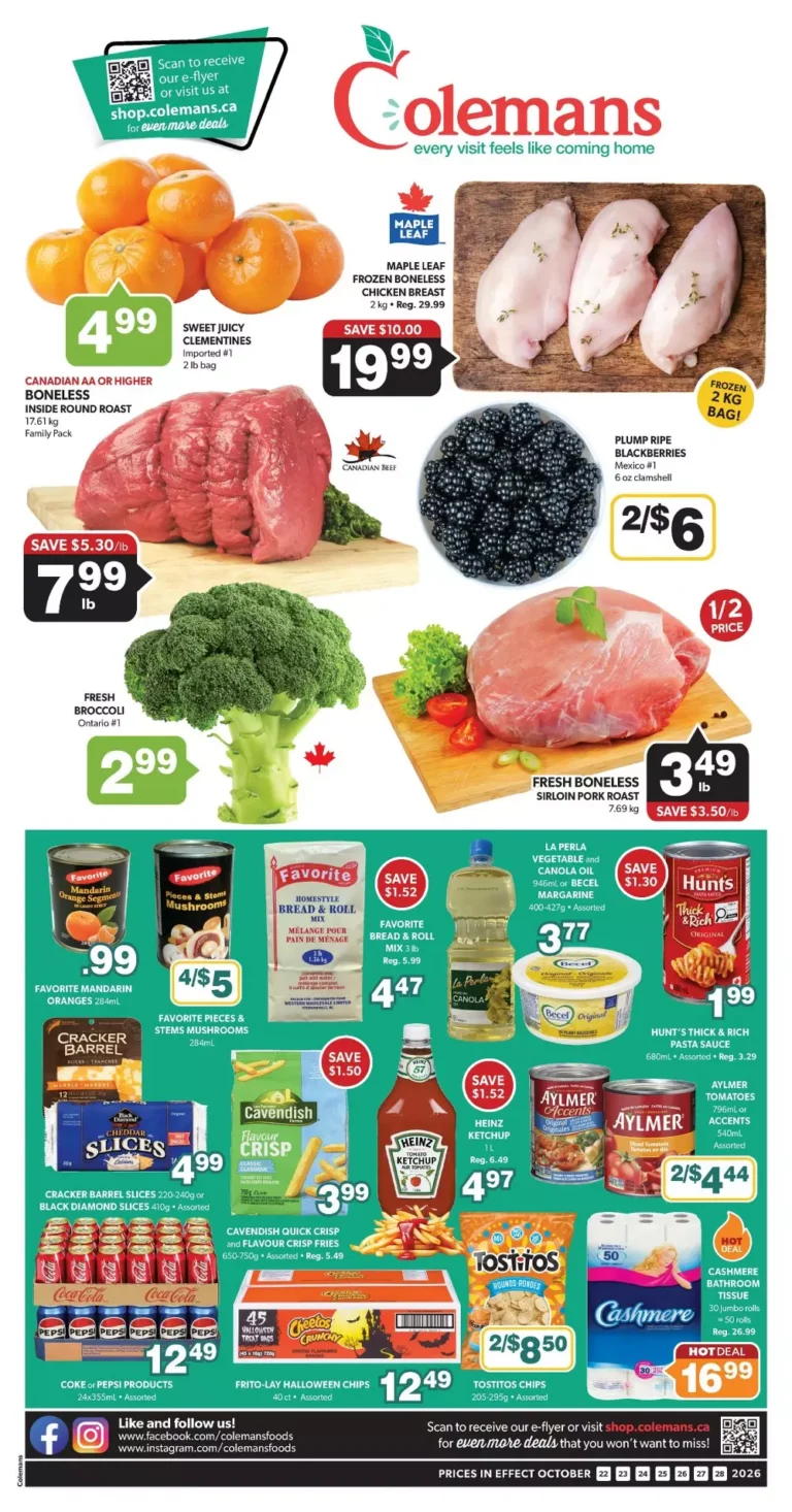 colemans flyer week 43