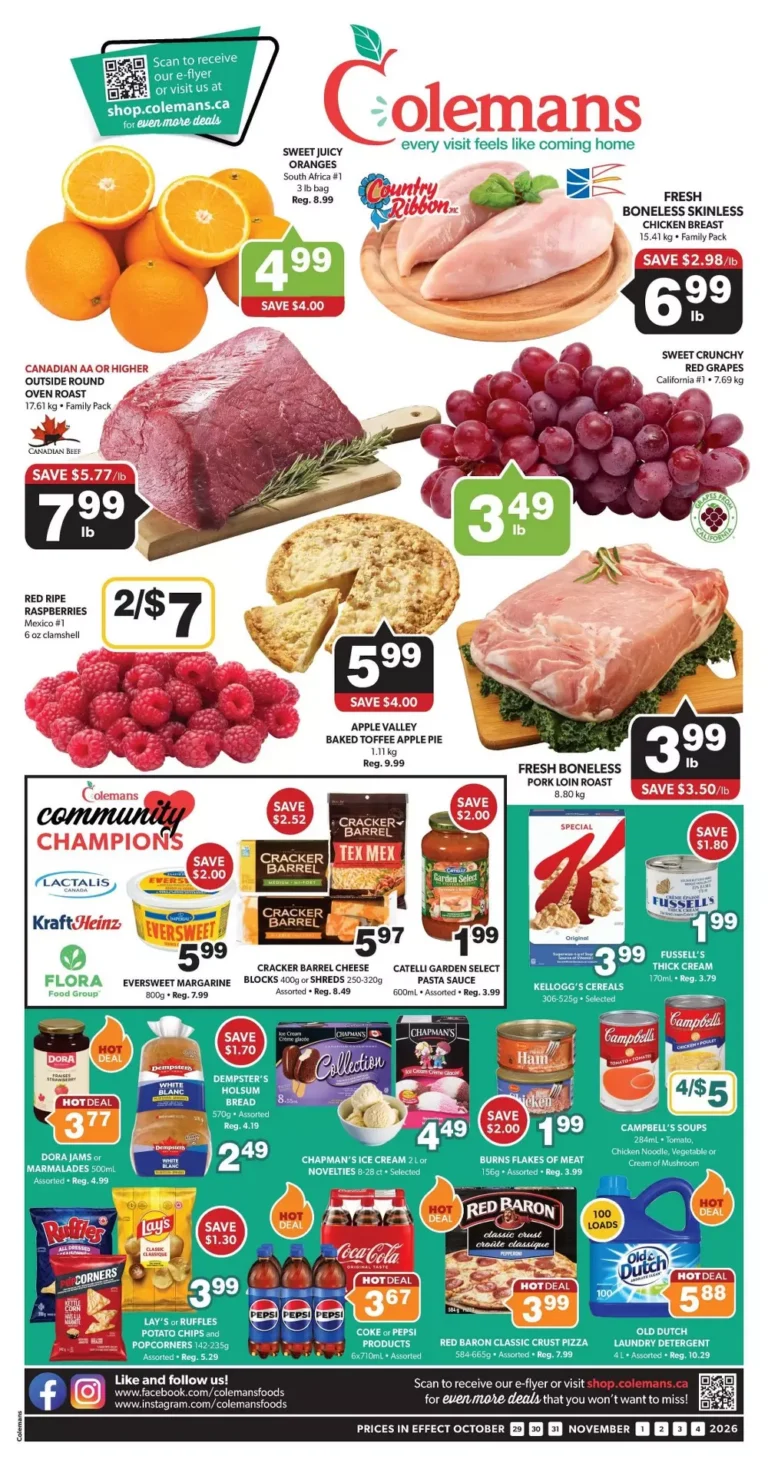 colemans flyer week 44