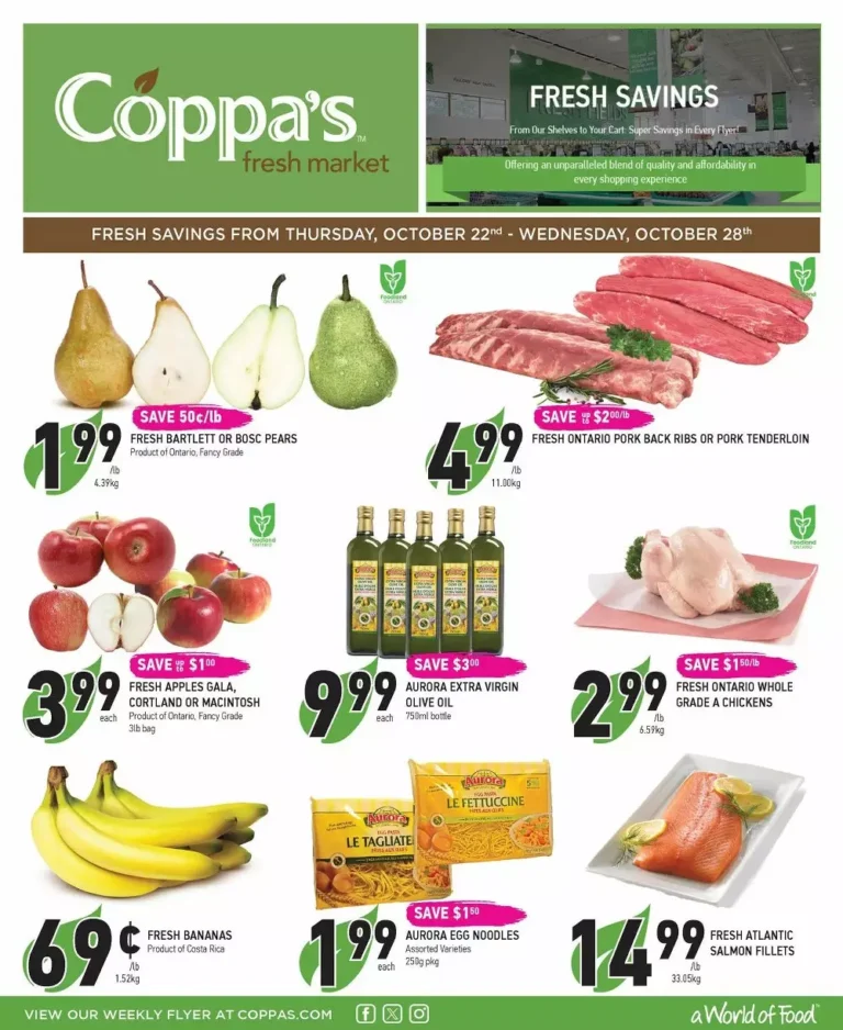 coppa's flyer week 43, 2026