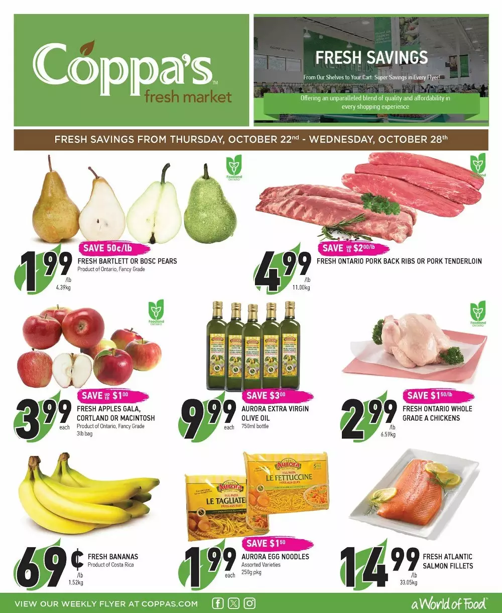 coppa's flyer week 43, 2026