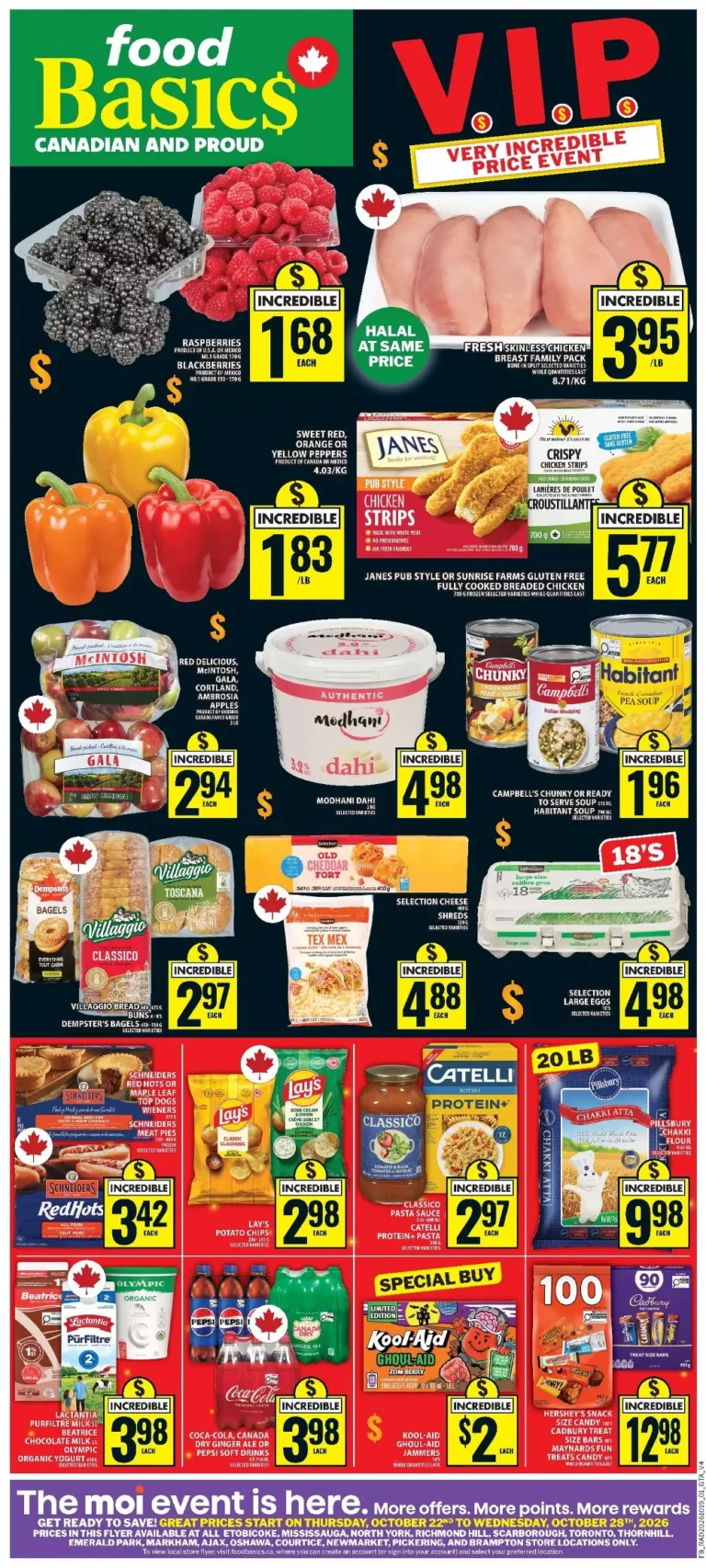 food bascis flyer week 43, october 22-28