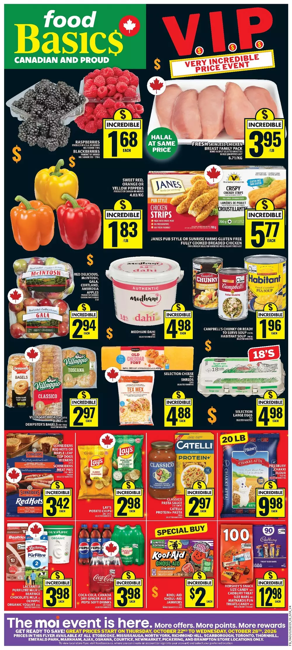 Food Basics Flyer October 22 - October 28, 2026 1 food bascis flyer week 43, october 22-28