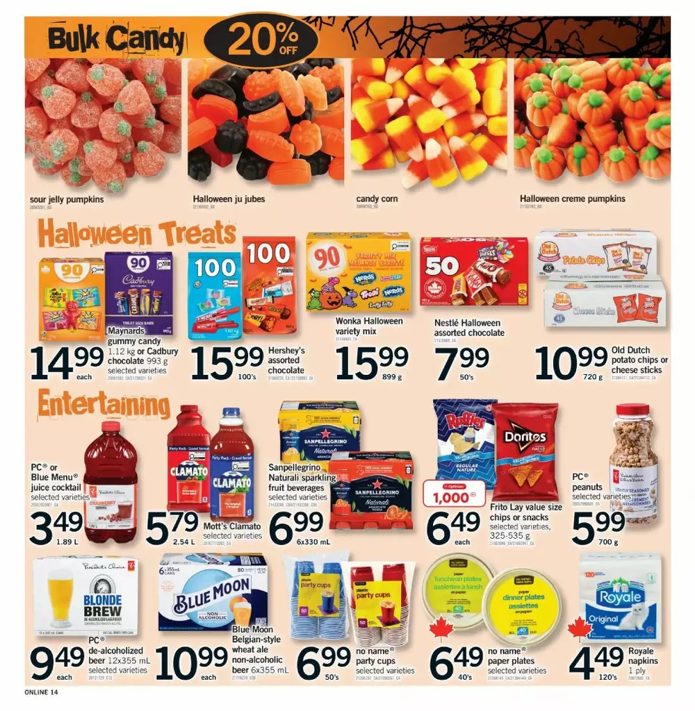 fortinos flyer october 22 28 12 717