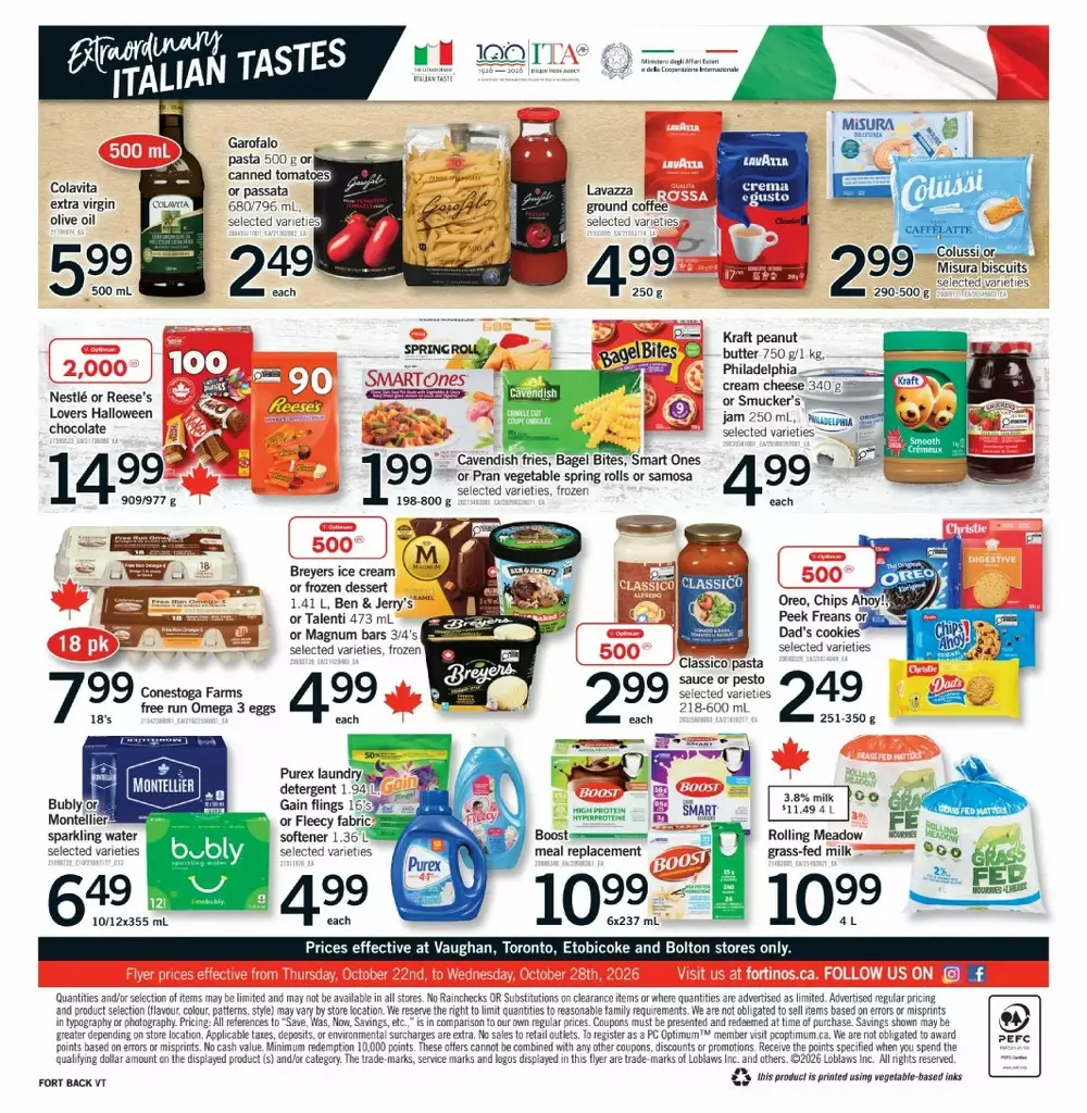 fortinos flyer october 22 28 2 775