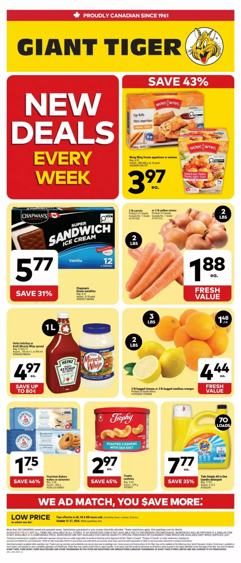 giant tiger flyer west week 43
