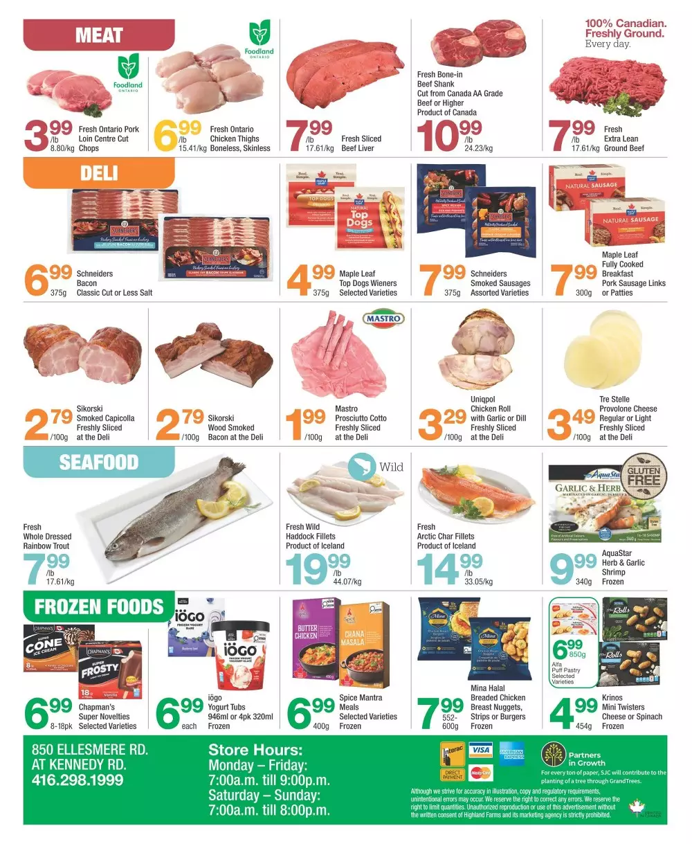 highland farms flyer october 22 28 4