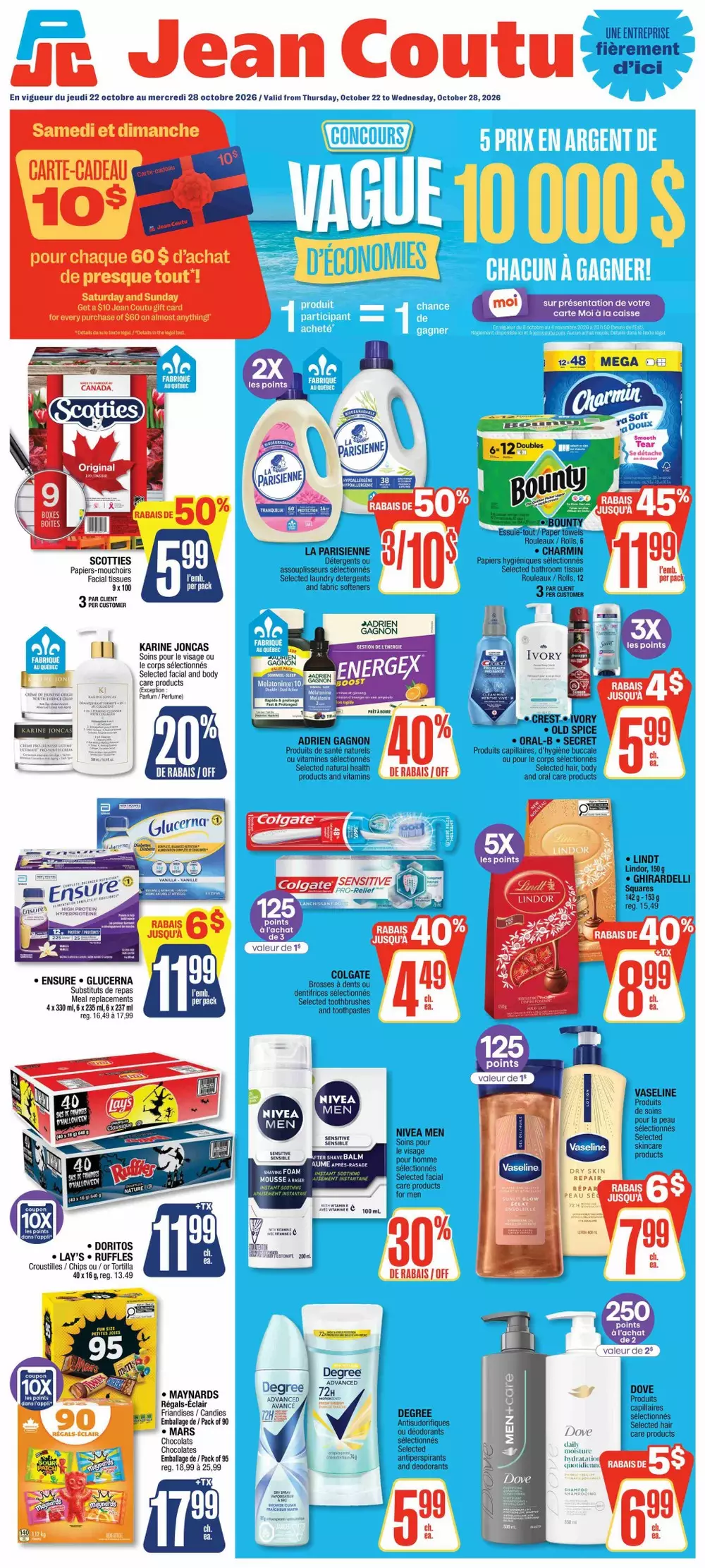 jean coutu flyer week 43, jean coutu circulaire semaine 43