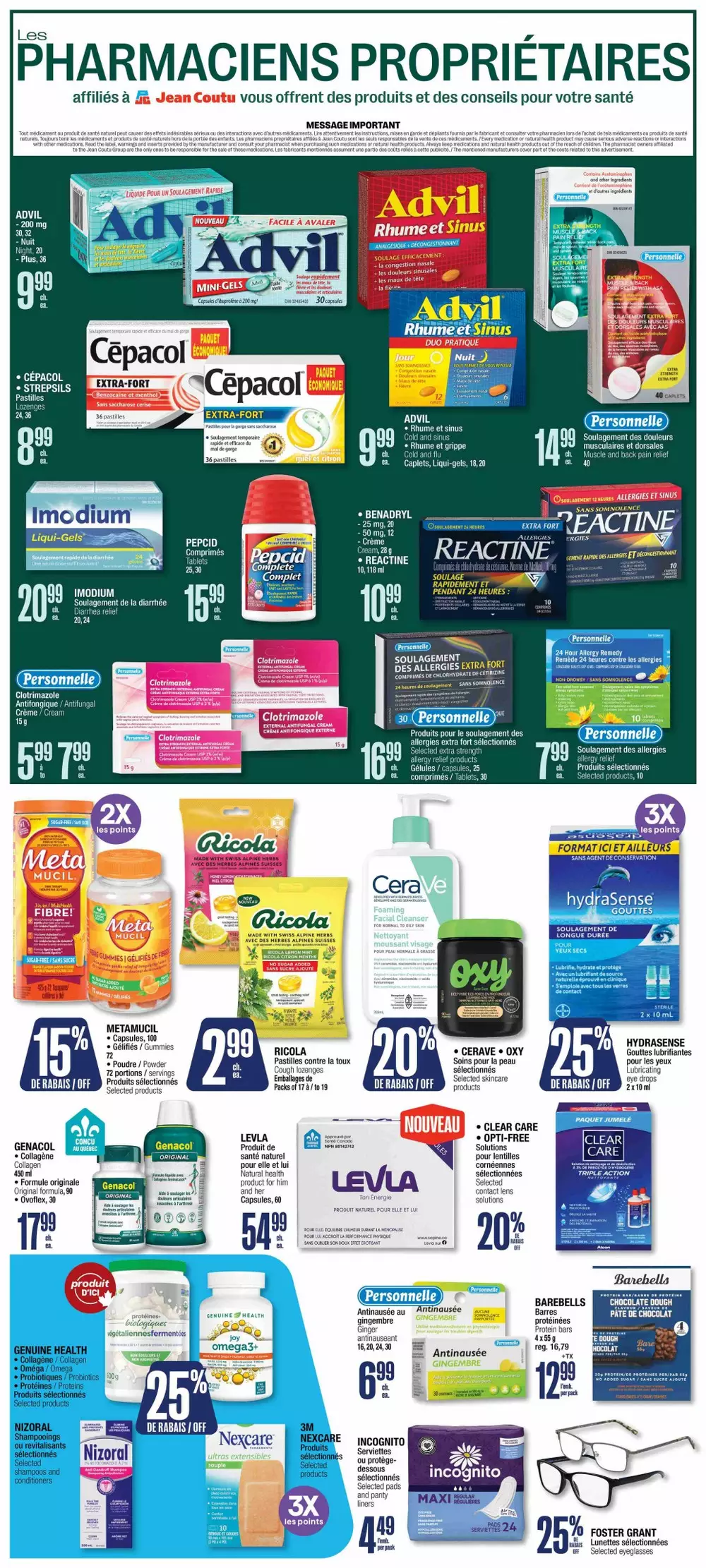 jean coutu flyer october 29 november 4 5 113