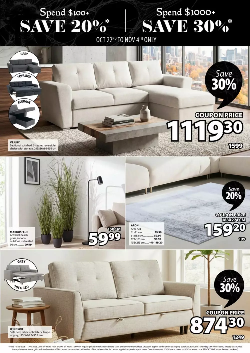 jysk flyer october 22 november 1 5 114
